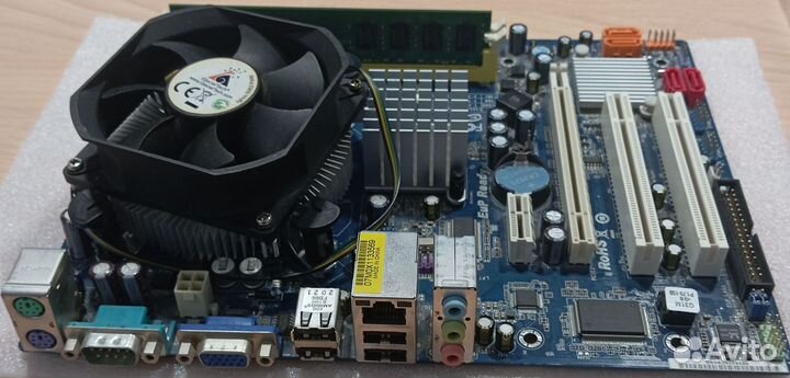 Связка ASRock g31m-gs, 775, CPU E3400