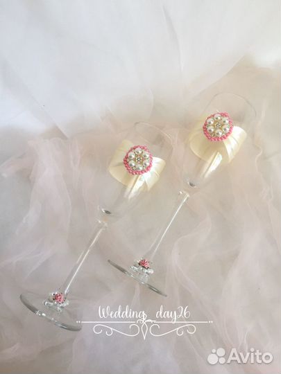 Бокалы на свадьбу