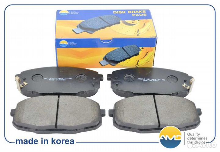 Колодки тормозные дисковые перед