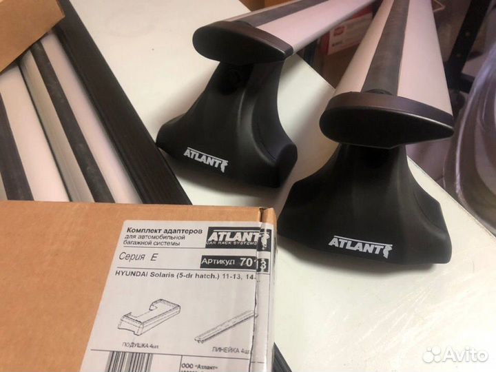 Багажник на крышу Хендай Солярис (5-dr hatch.) 11