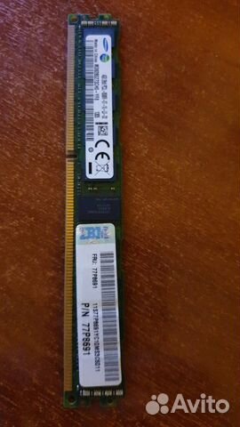 Оперативная память ddr3 4 gb IBM серверная