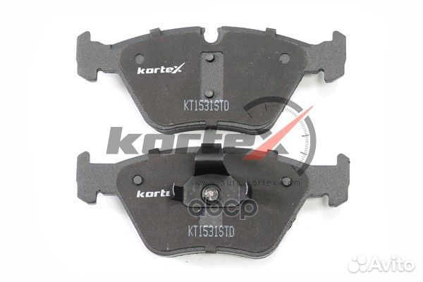 Колодки тормозные BMW 3(E46) пер. KT1531STD kortex