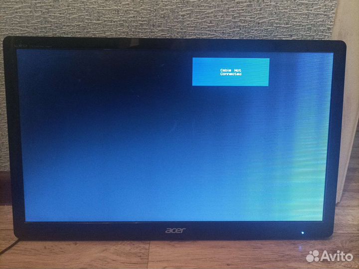 Монитор acer с дефектом