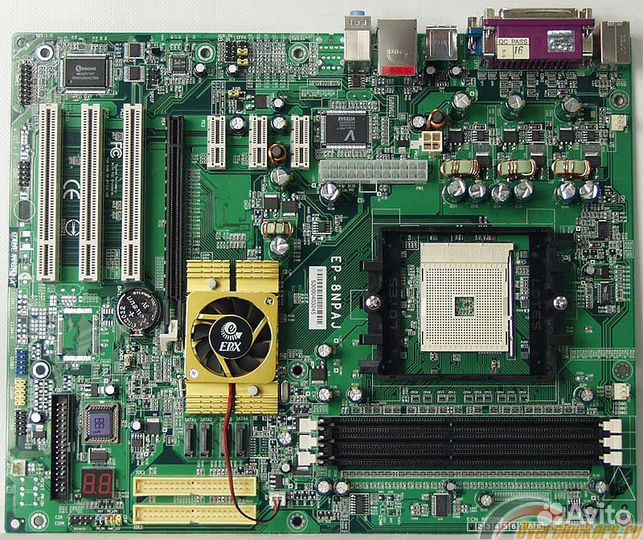 Материнская плата ATX EPoX EP-8npaj cокет 754