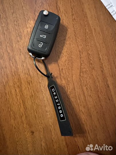 Ключ оригинал шкода