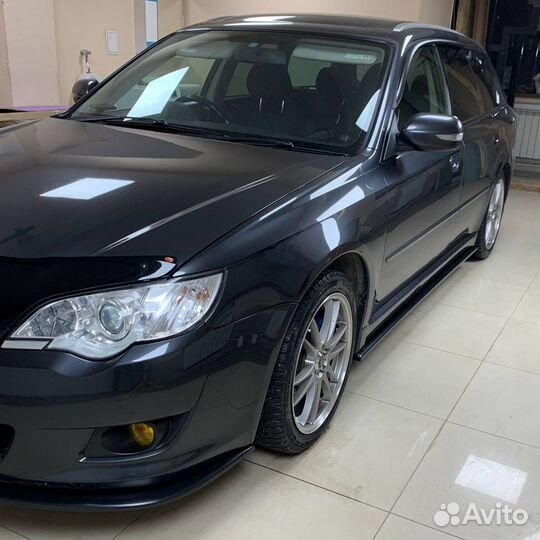 Боковые сплиттеры Subaru Legacy BP 03-09