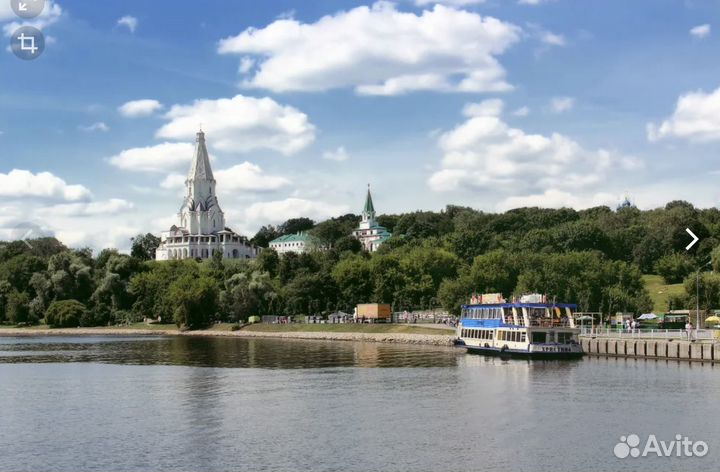 Прогулка на теплоходе из парка Коломенское