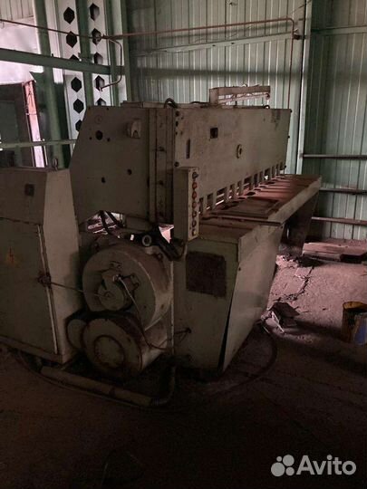 Ножницы листовые с наклонным ножом нк3418