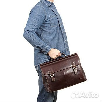 Портфель Tony Perotti (Италия) кожаный новый