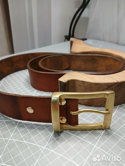 Ремень из кожи буйвола