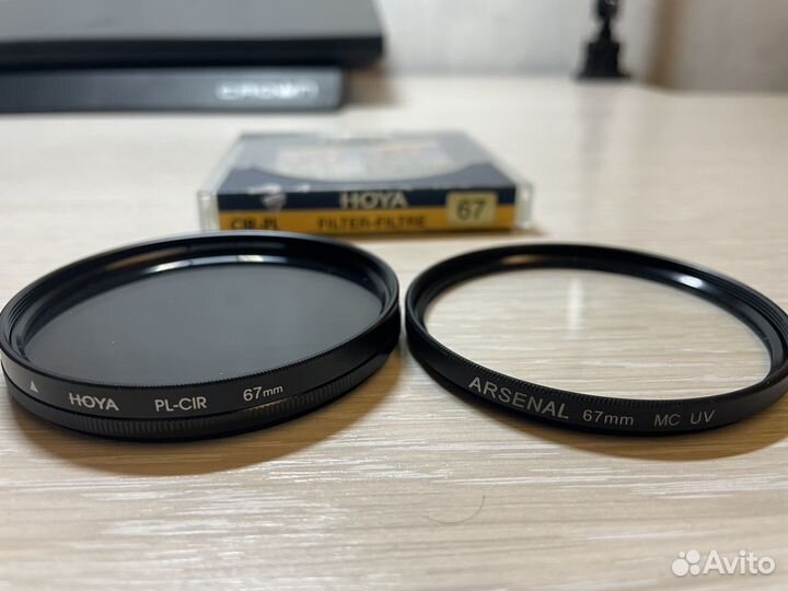 Фильтр для камеры 67 мм (комплект 2 шт)