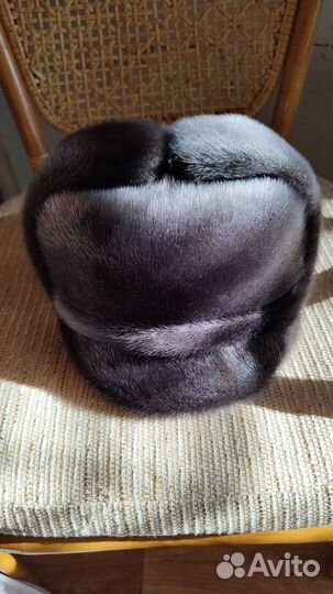 Мужская шапка из нерпы