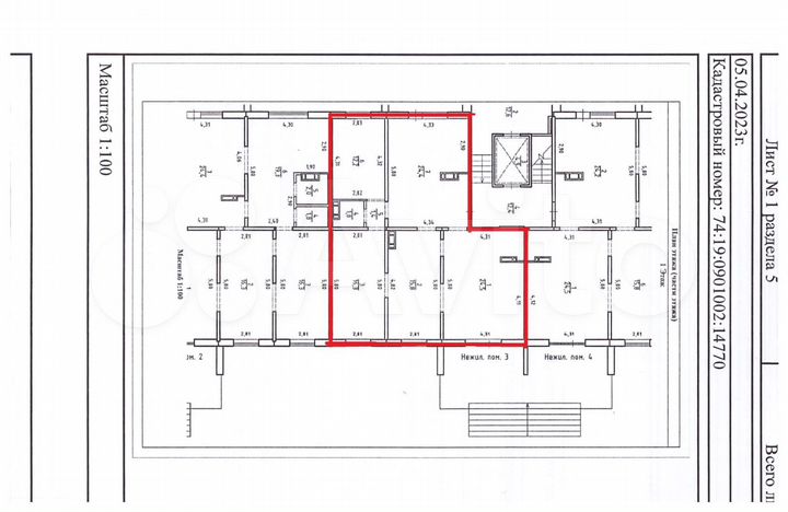 Свободного назначения, 96.4 м²