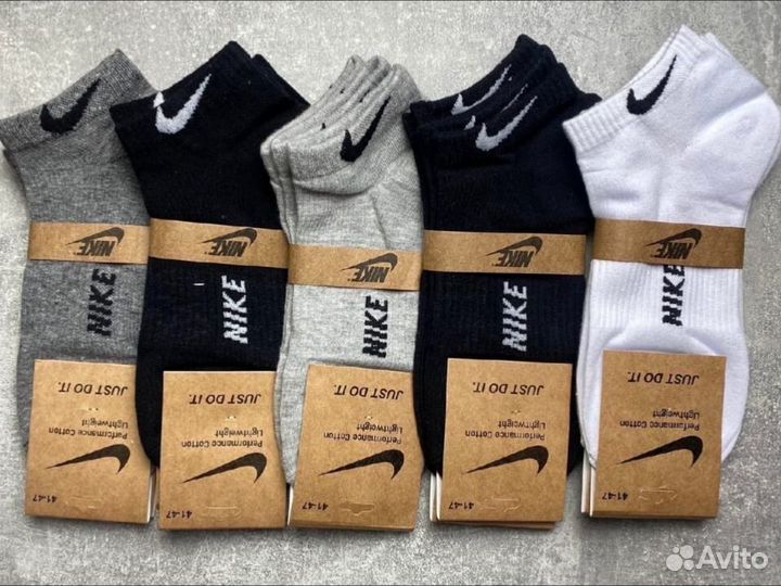 Короткие носки Nike хлопок
