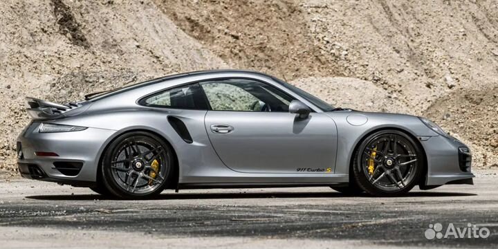 Двухсоставные кованые диски на Porsche Turbo S