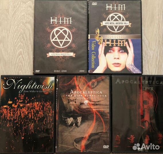 Him, nightwish, apocalyptica