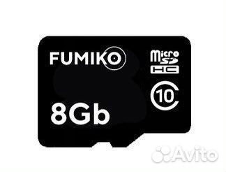 Карта памяти fumiko 8GB microsdhc Class 10 (без ад