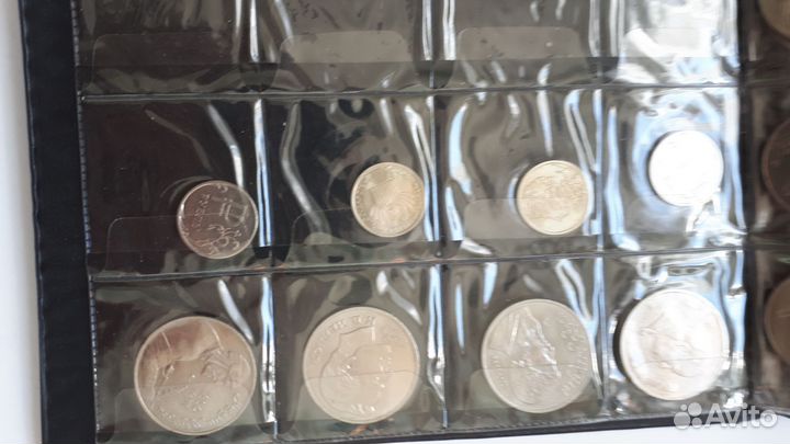 Монеты СССР юбилейные в заводской упаковке пруф