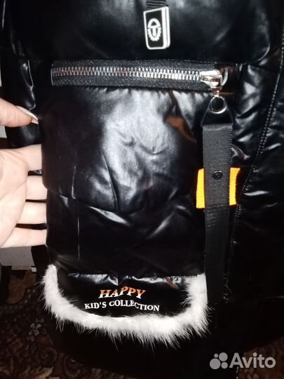 Куртка на девочку 140р тёплая