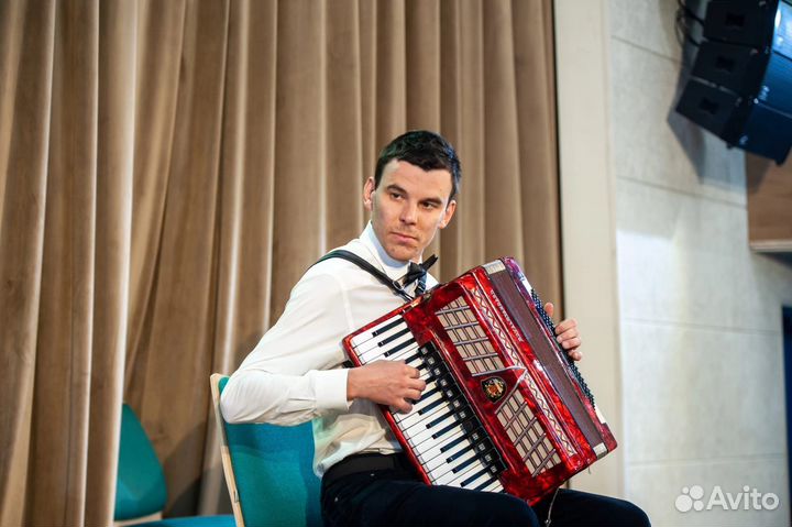 Музыкант аккордеонист для торжеств на праздник