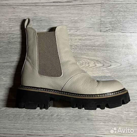 Ботинки reversal из натуральной кожи