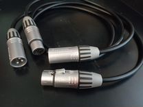 Межблочный кабель XLR -XLR Изготовление