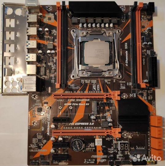 Мат. плата 2011V3 PlexHD X99 + E5 2640V3