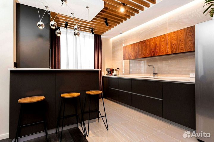 Современная кухня на заказ мдф фасады