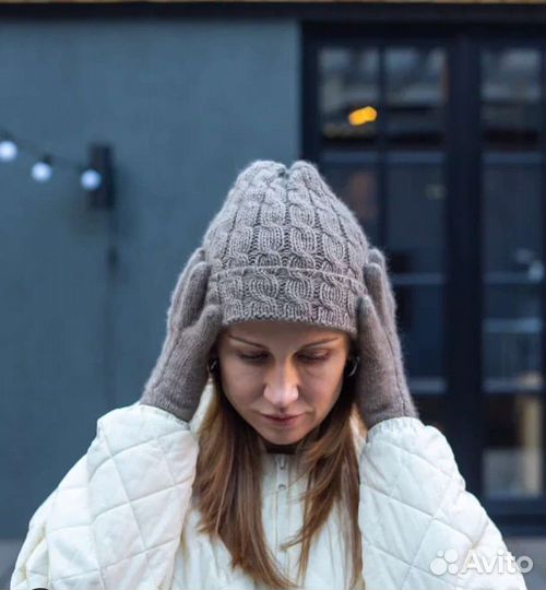 Шапка из кашемира Cardiff