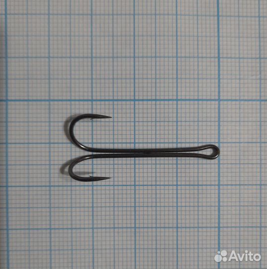 Крючки двойник удлиненный №4