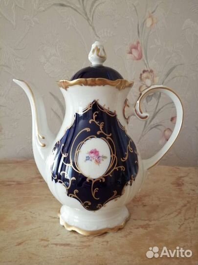 Кофейный сервиз Кобальт гдр