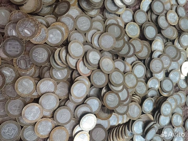 Монеты юбилейные 10рублей