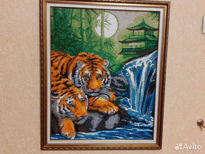 Картины вышитые бисером