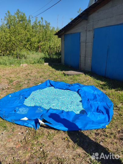 Каркасный бассейн 366 на 100 бу