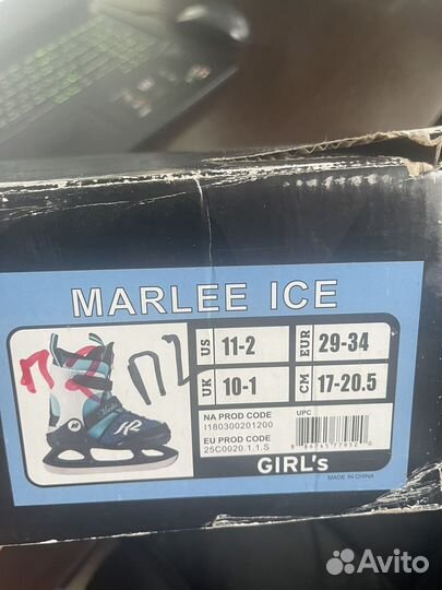 Коньки marlee ice