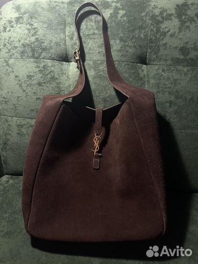 Yves saint laurent сумка замшевая коричневая