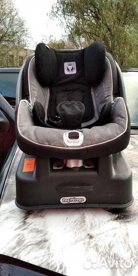 Детское автокресло-люлька от 0+ с базой