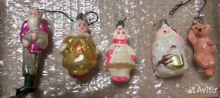 Редкие Елочные игрушки СССР