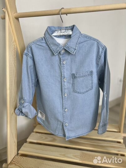 Рубашка джинсовая новая Choupette