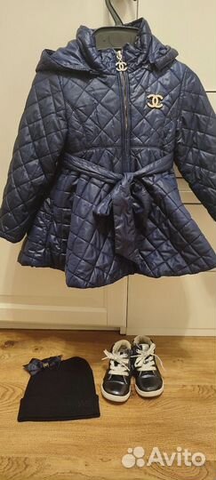 Пальто для девочки 92