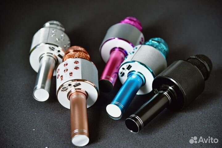 Микрофоны Караоке (Wster WS-858)