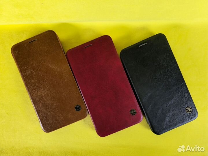 Чехол-книжка Leather Case Nillkin Samsung J4 plus