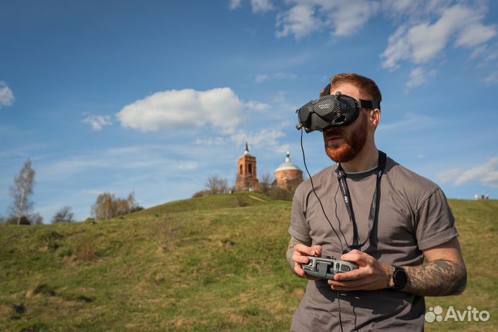 Видеооператор, пилот квадрокоптера, видеомонтажер