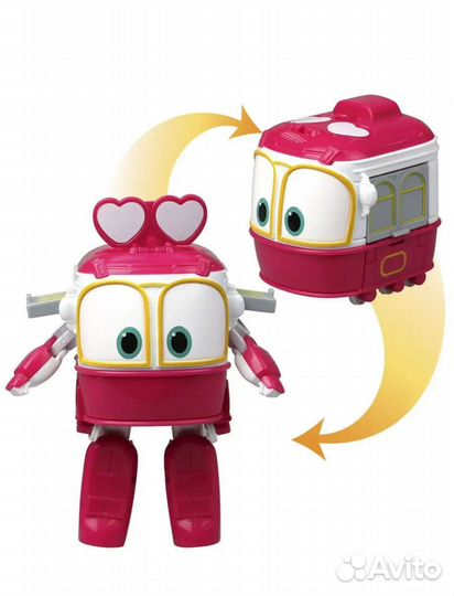 Роботы-поезда Robot Trains Утёнок и Сэлли