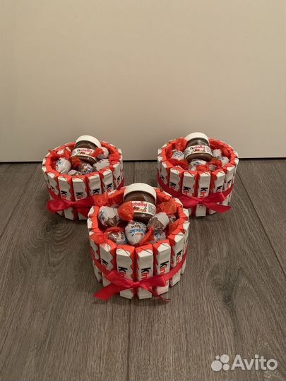 Торт из конфет