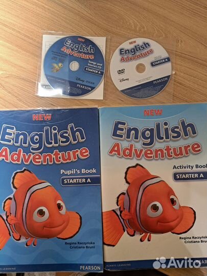 Учебник New English adventure Starter A