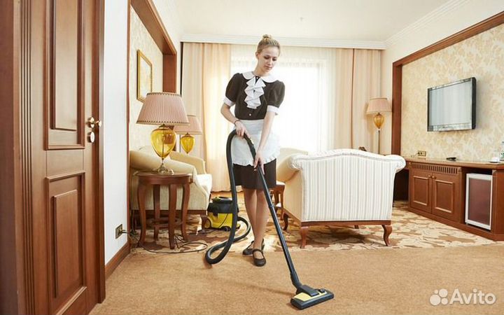 Работа в Сочи с проживанием и питанием Горничная