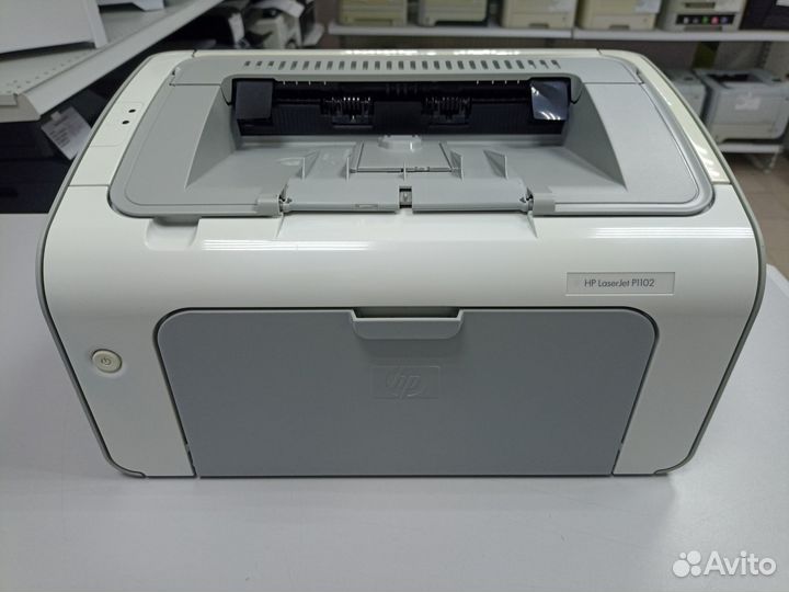 Принтер HP LaserJet P1102, лазерный ч/б