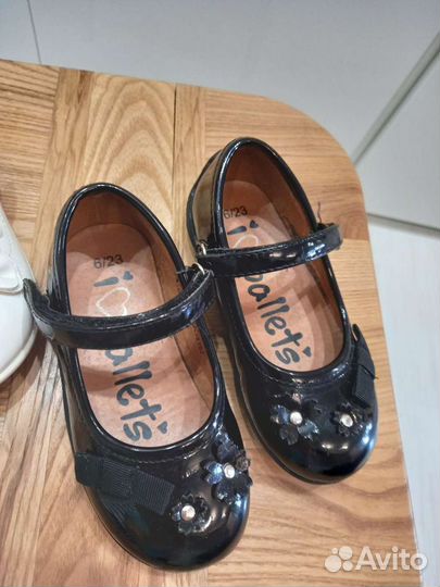 Туфли лак,23 размер