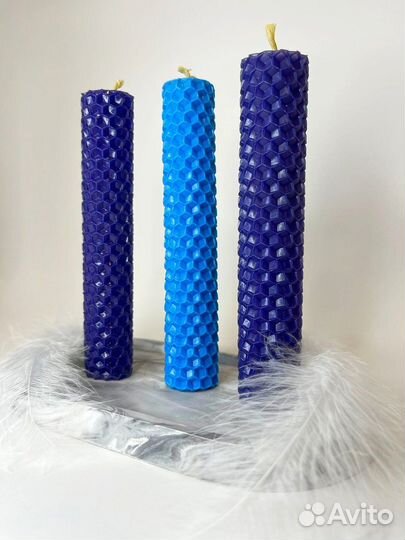 Свечи восковые ручной работы